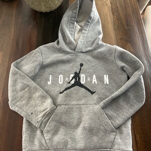 Jordan Kids Charcoal Hoodie